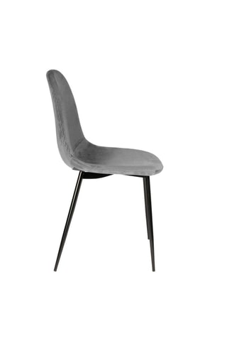 4 cadeiras Giulia - 
Cinzento-escuro