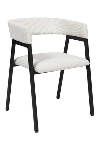 2 cadeirões Scott - Bege - Em poliéster