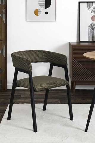 2 cadeirões Scott - Caqui - Em poliéster