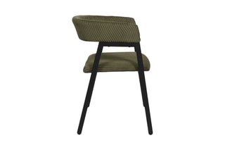 2 cadeirões Scott - Caqui - Em poliéster