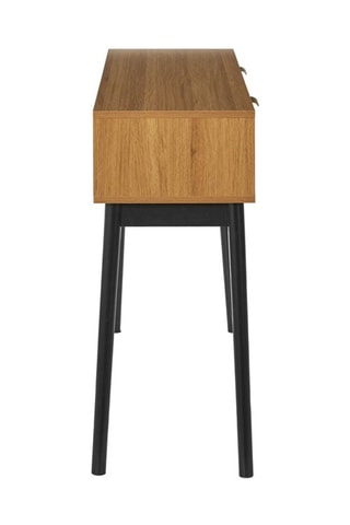 Consola 2 gavetas em madeira e pinho Felix - 100 x 80 x 35 cm