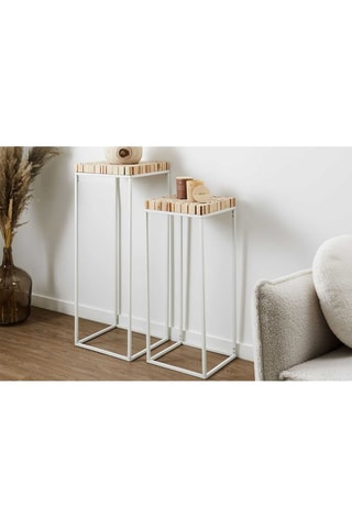 2 consolas - 34 x 90 x 34 cm