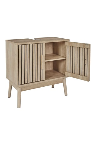 Móvel de casa de banho sob lavatório 2 portas Klaus - 60 x 70 x 30 cm