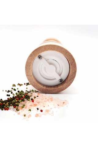 Moinho de pimenta e sal em madeira 70 ml
