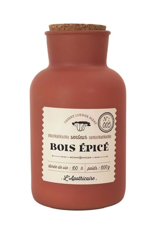 Vela perfumada - Madeira e especiarias