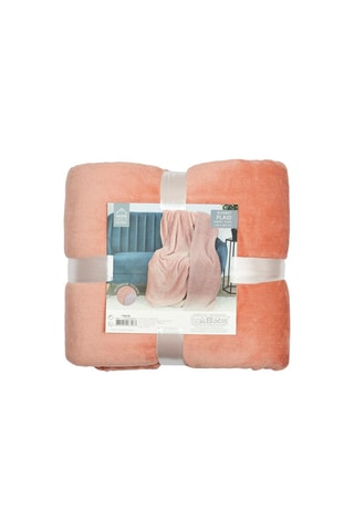 Manta Laranja claro - 140 x 220 cm