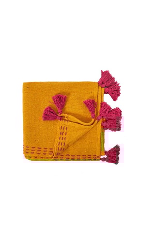 Manta de sofá Amarelo - 130 x 170 cm