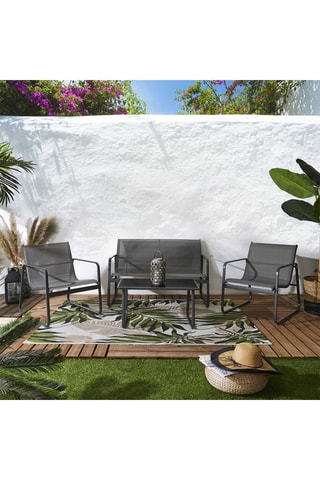 Lanterna solar de exterior LED 24 cm - Cinzento