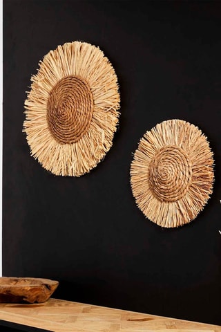 Decoração de parede Mirage 37 cm - Bege