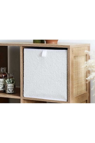 Cubo de arrumação - 27 l - Bege