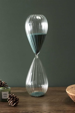 3 ampulhetas - Bege e verde 