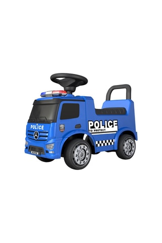 Trotteur Mercedes Police Bleu - 12 mois