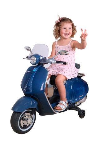 Porteur vespa Bleu - 3 à 6 ans