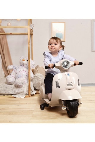 Moto électrique Vespa GTS - Dès 18 mois - 2 km/h