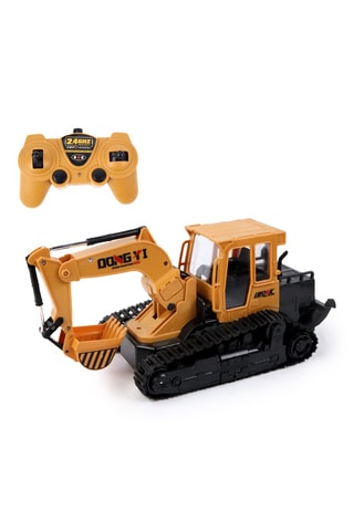 Camion pelleteuse à chenilles radiocommandé - Dès 3 ans - 5 km/h