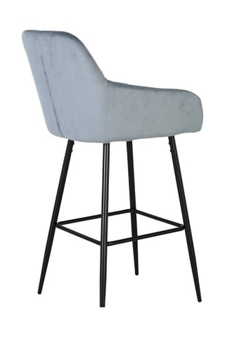 2 chaises de bar - Ciel et noir