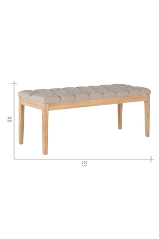 Banc - Naturel et gris