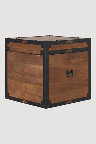 Coffre en manguier - 50 x 50 x 50 cm