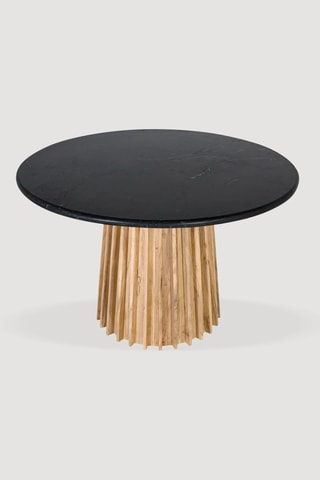 Table à manger - Marron et noir