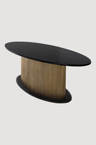 Table à manger en manguier - 220 x 77 x 110 cm