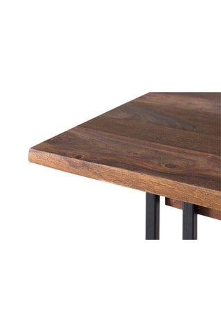 Table - Marron et noir