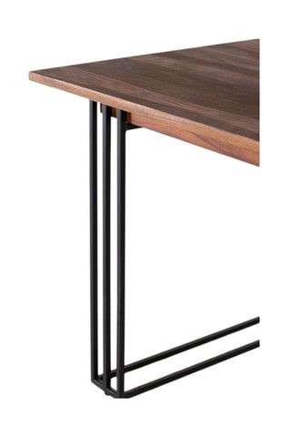 Table à manger - Marron et noir