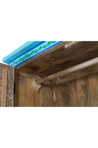 Armoire 2 portes en manguier - 101 x 203 x 46 cm