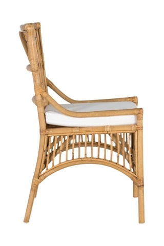 2 chaises en rotin - 53 x 58 x 92 cm