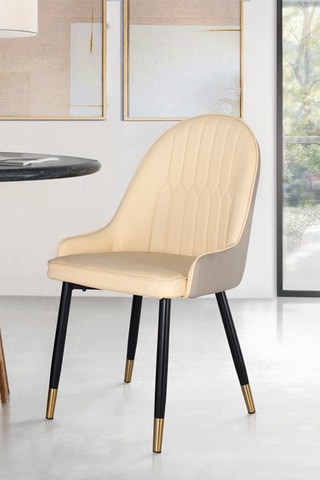 4 chaises - Beige