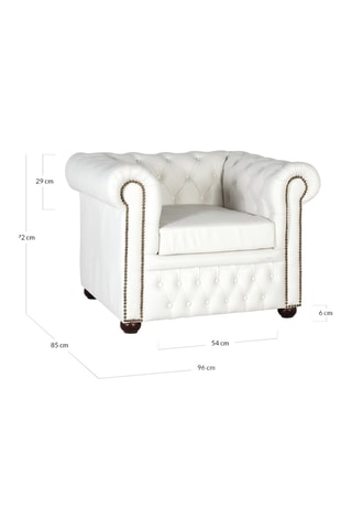Fauteuil - Blanc