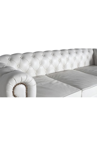 Canapé 3 places - Blanc