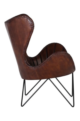 Fauteuil -  Marron