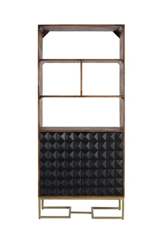 Bibliothèque en manguier - 80 x 180 x 40 cm