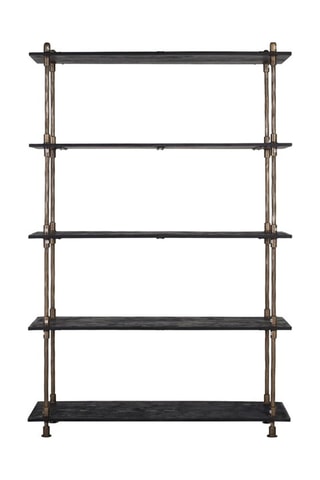 Bibliothèque en bois - 181 x 120 x 35 cm