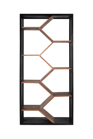 Bibliothèque en manguier - 90 x 38 x 190 cm