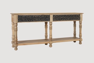 Console en manguier - 180 x 80 x 40 cm