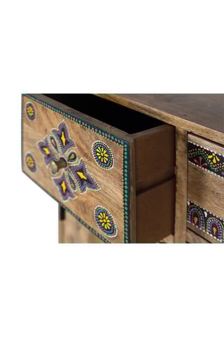 Commode 5 tiroirs - Marron