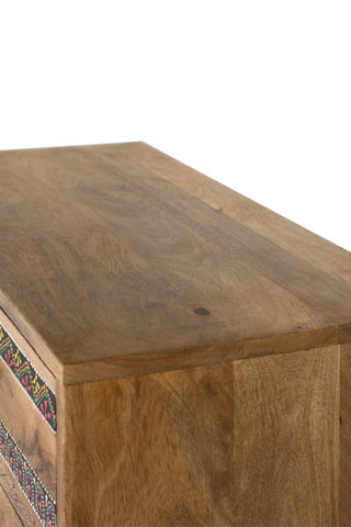 Commode 5 tiroirs - Marron