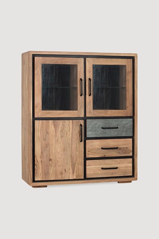 Buffet 3 portes - Marron