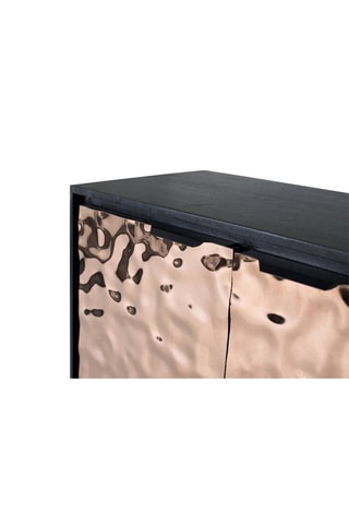 Buffet 4 portes en manguier - 175 x 90 x 42 cm