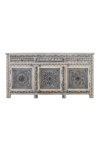 Buffet 3 portes en manguier - 190 x 96 x 44 cm