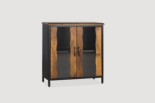 Buffet 2 portes - Noir