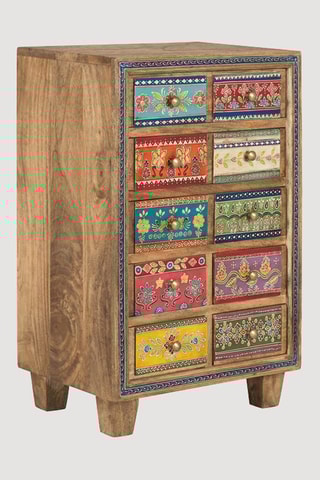 Buffet en manguier - 42 x 66 x 30 cm