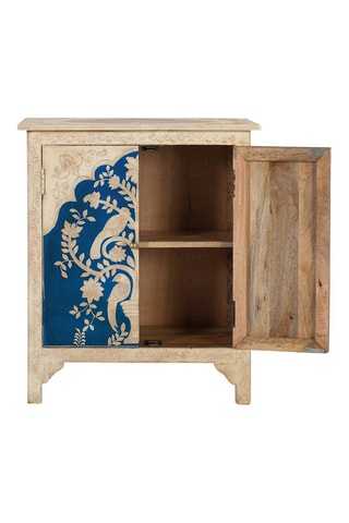 Buffet 2 portes en manguier - 66 x 76 x 33 cm