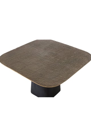 Table basse - Bronze et noir
