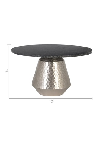 Table basse - 77 x 43 x 77 cm