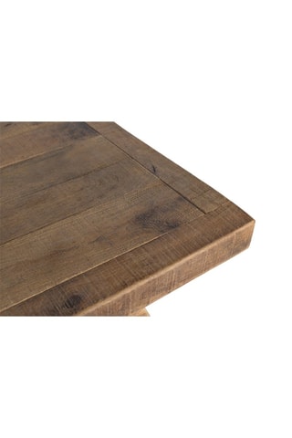 Table basse en manguier - 110 x 110 x 40 cm