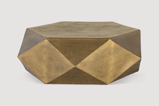 Table basse -  Doré