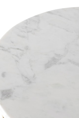 Table basse en marbre - 50 x 55 x 50 cm