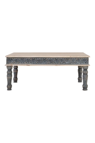 Table basse en manguier massif - 120 x 48 x 75 cm